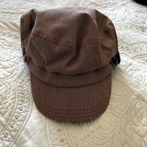 Brown fall/winter hat
